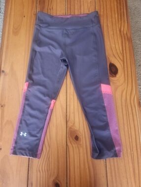 Under Armour Compression Cropped Leggings Multi Color Size Small